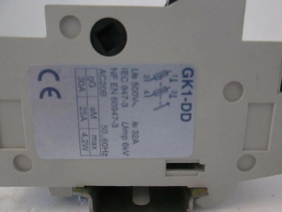 Used Telemecanique Fuse Holder GK1-DD, Used Lot of 8