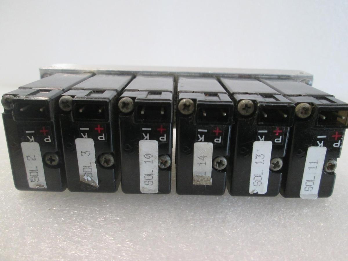 Used Honeywell, K3PX002, 6 Valve Block Assy, Used