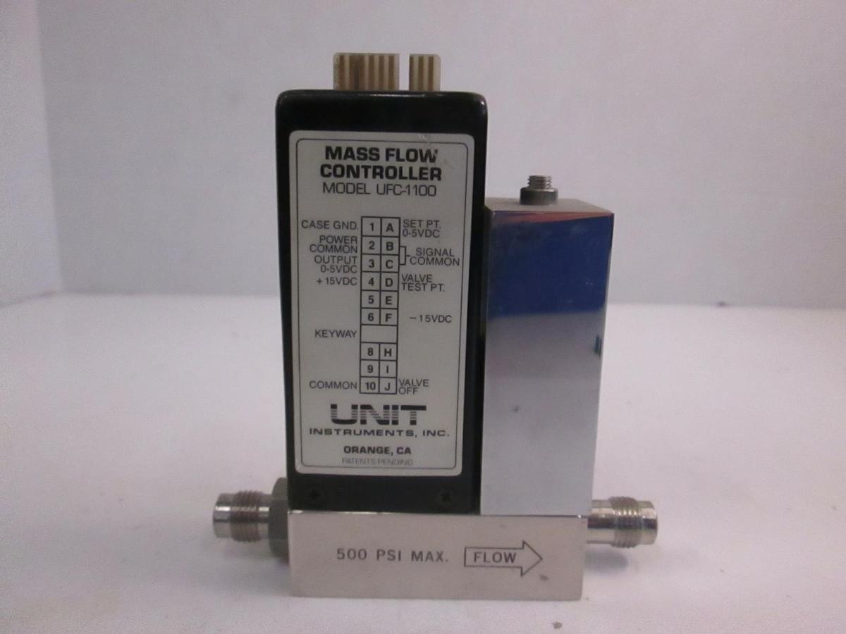 Used Unit UFC-1100 Mass Flow Controller, N2, 10 SLM, Used