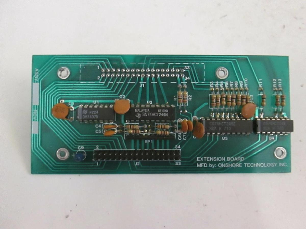Used Onshore Technology, Extension Board PCB, H70320, Working When Removed