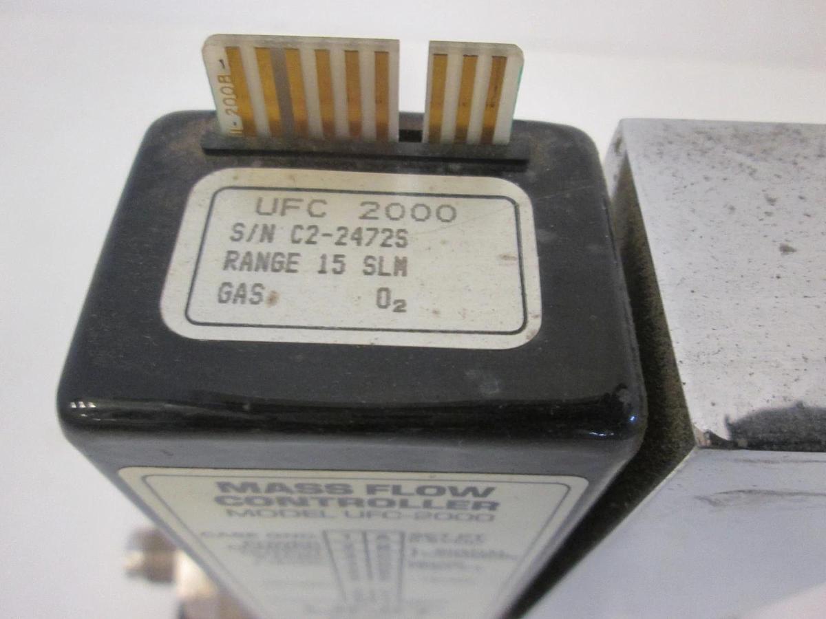 Used Unit Instruments, UFC-2000, Mass Flow Controller, 15 SLM, 02, Used
