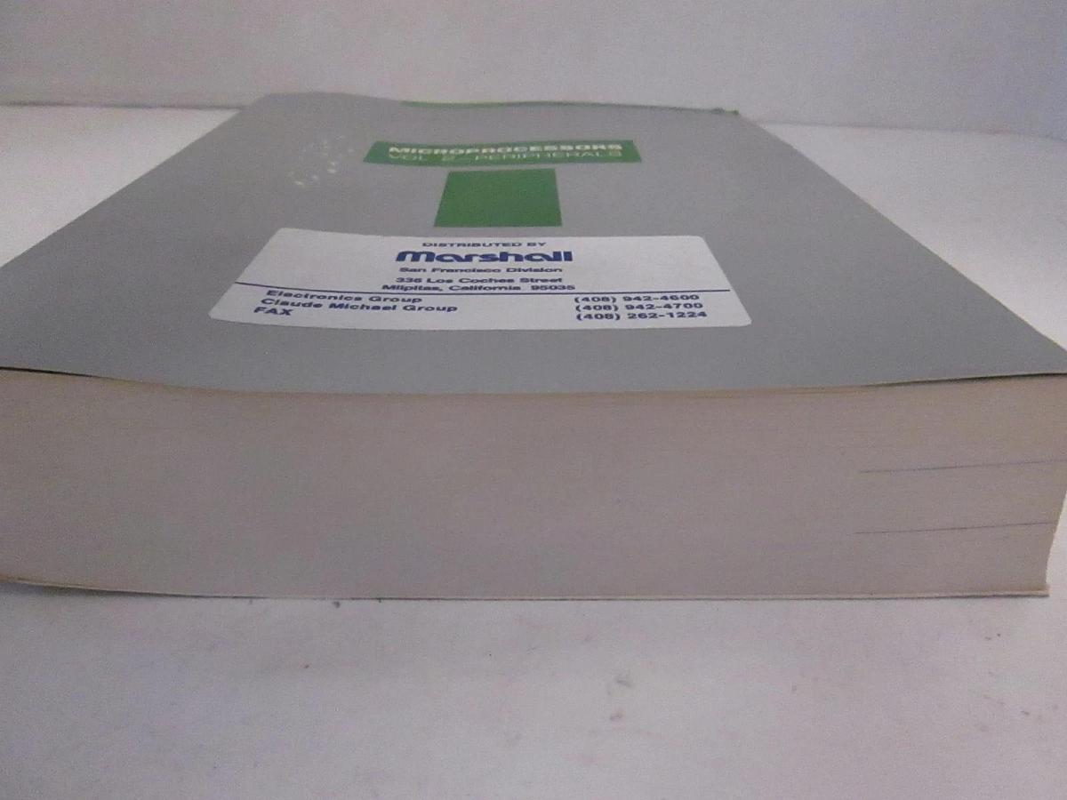Used Toshiba Microprocessors Volume 2- Peripherals, Used