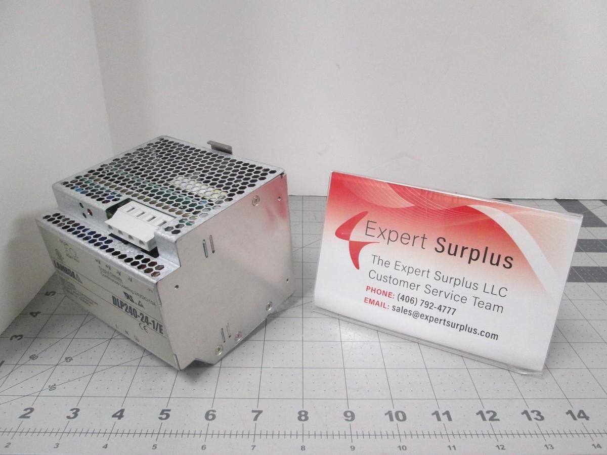 Used Lambda, DLP240-24-1/E, Power Supply, 100-240VAC, 3.5A Max, 50/60Hz, Used
