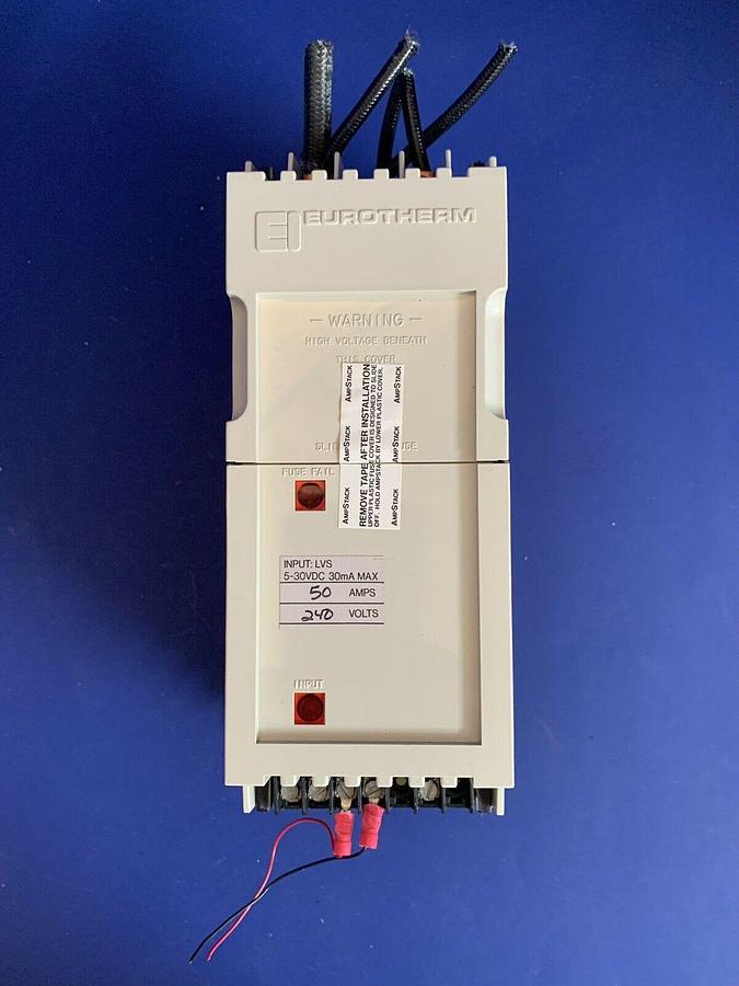 Used Eurotherm AS-150A240V/LVS AmpStack Power Controller, Used