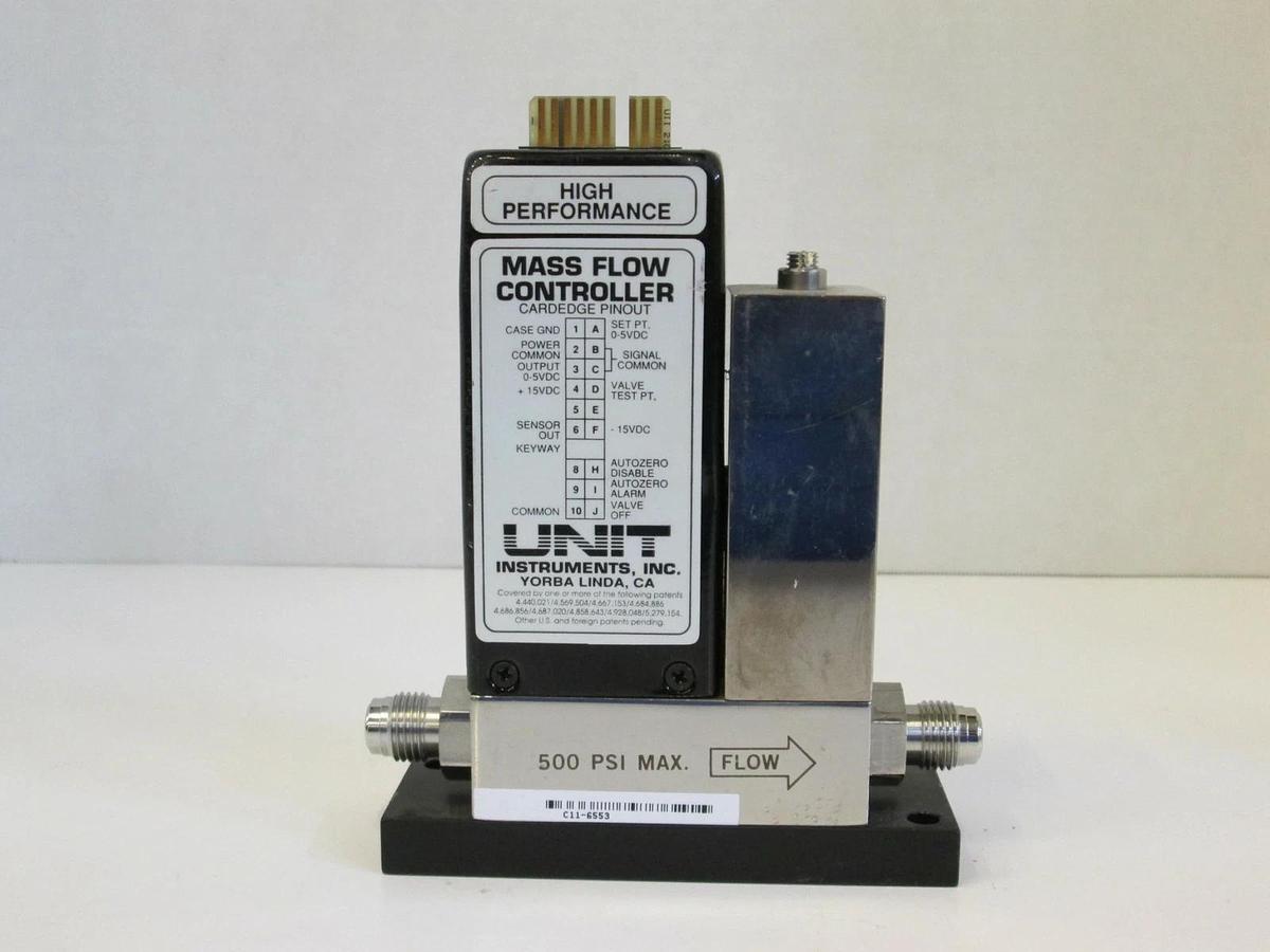 Used Unit UFC-1110A Mass Flow Controller MFC, O2, 15L, 1/4" Male