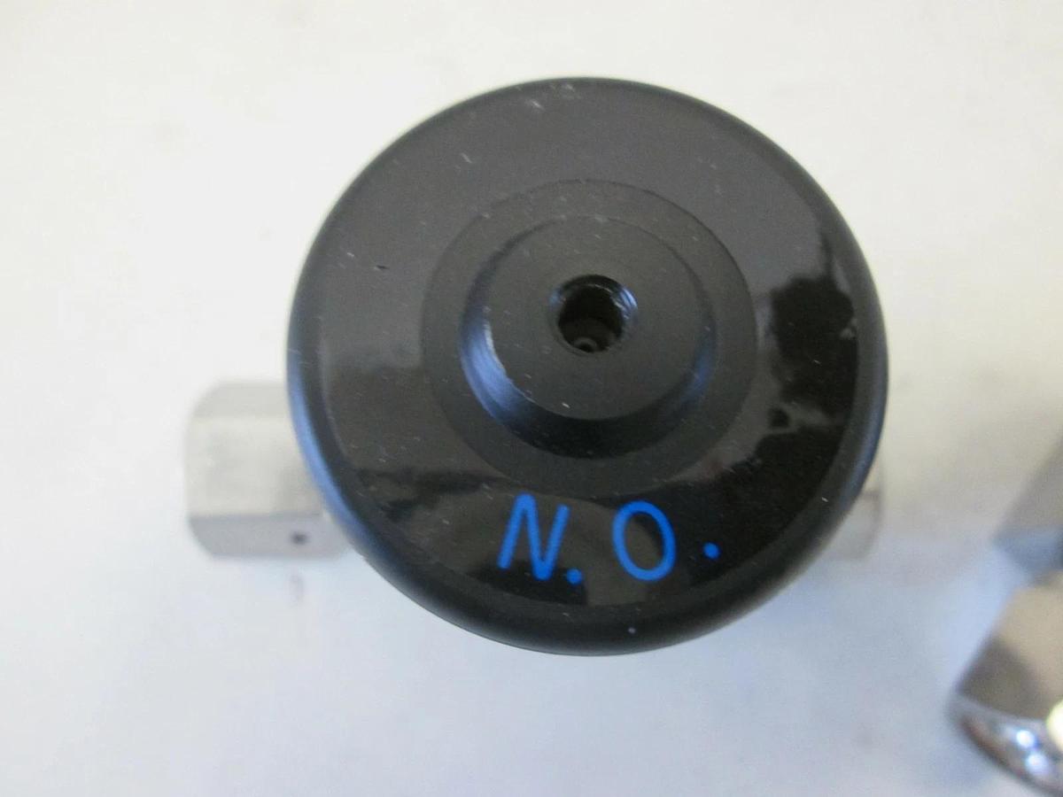 Used Fujikin, O.P. .4-.6 MPa Pneumatic Valve, N.O, 316L, Used, Lot of 2