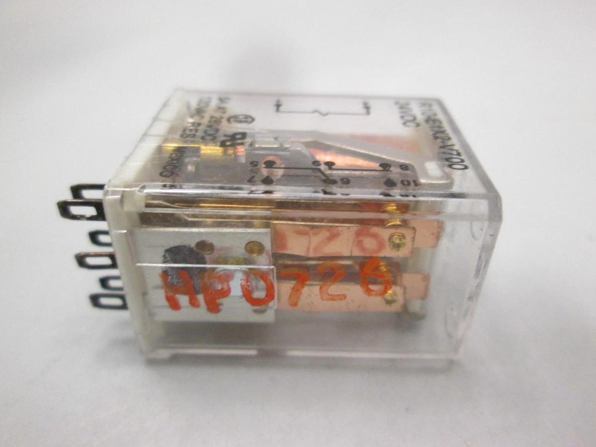 Used Potter & Brumfield, R10-E1X2-V700, 24VDC Relay, Used