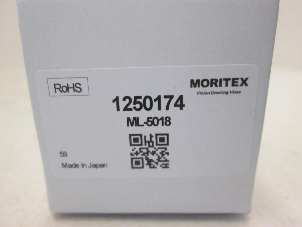 Moritex, ML-5018, 1250174, High Resolution Telecentric Lens RoHS, New