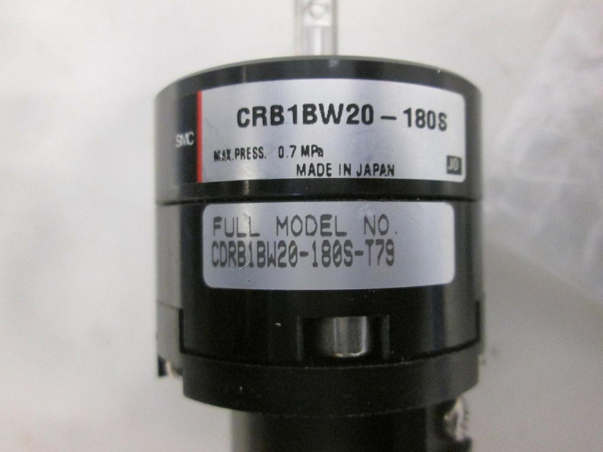 Used SMC, CRB1BW20-180S, Miniature Rotary Actuator, Used