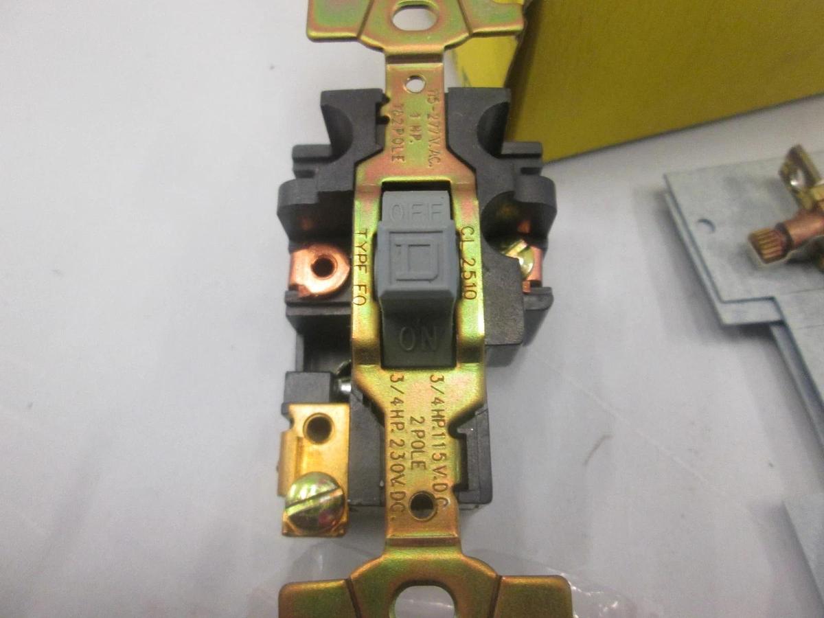 Used Square D, FO-1, FHP Manual Starter Open Type, New
