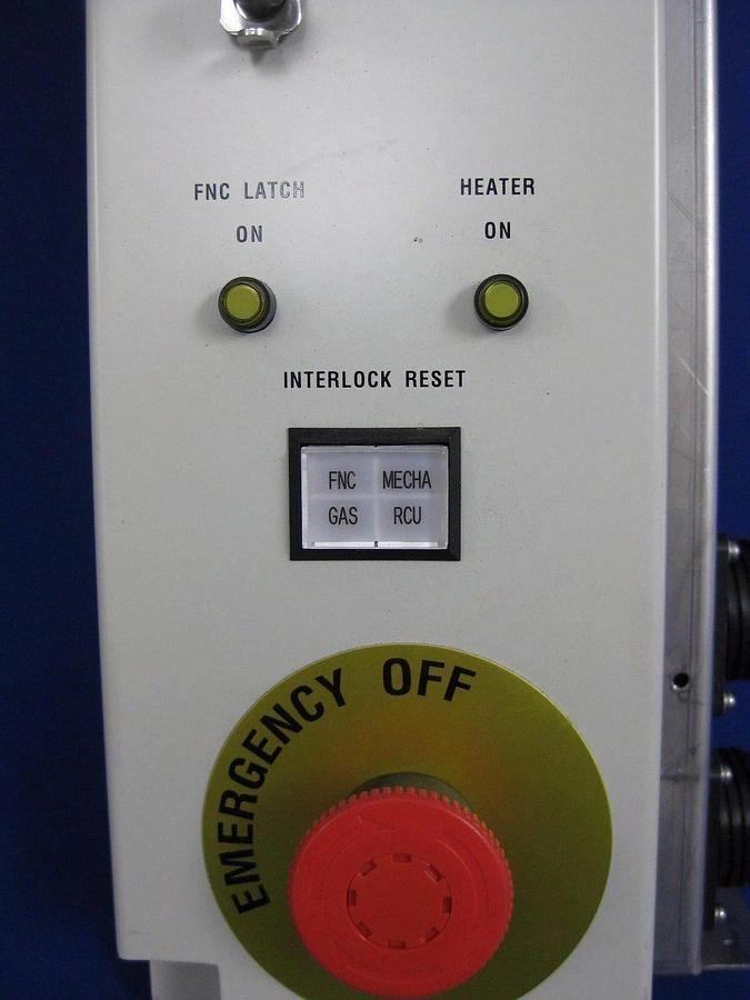Used Tokyo Electron Limited TEL Emergency Shut Off and Control Panel, FNC/Heater