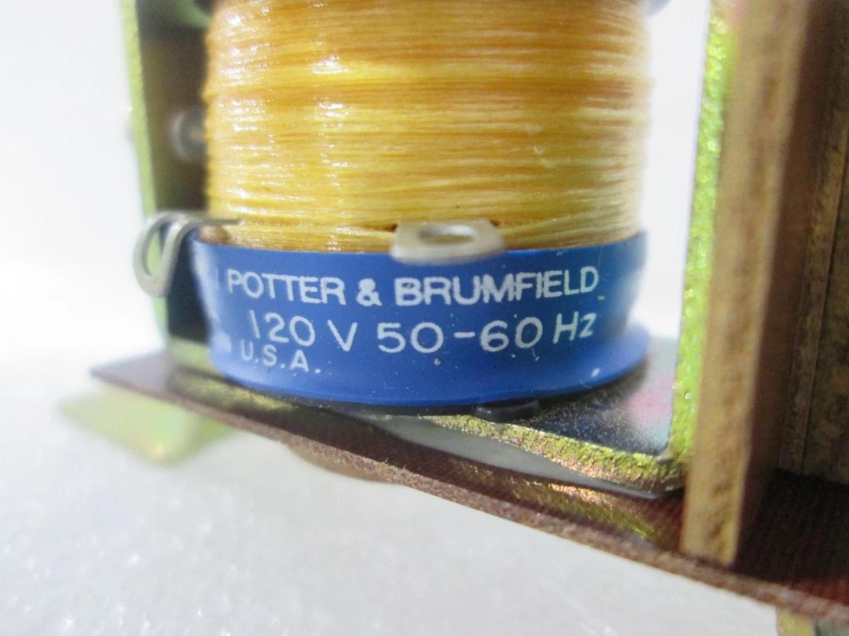 Potter & Brumfield, MR5A, Relay, 120 V, 50-60Hz, New