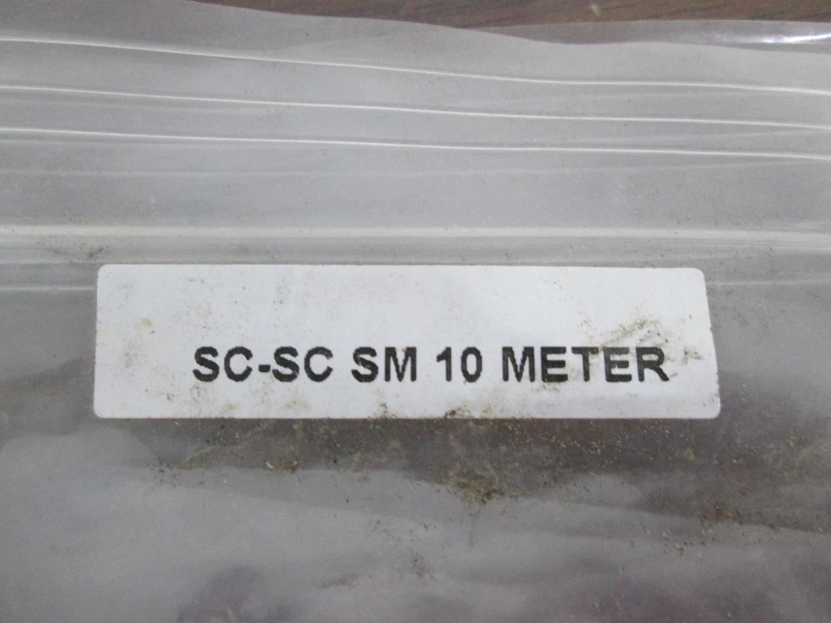 Used FiberWave Corp., SC-SC SM 10 Meter, Fiber Optic Cable, Used