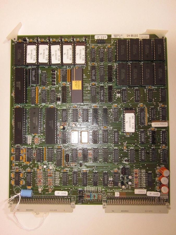 Used CRT CONTROLLER BOARD SVG 600202-01, VTR 6000 VTR 7000, Used