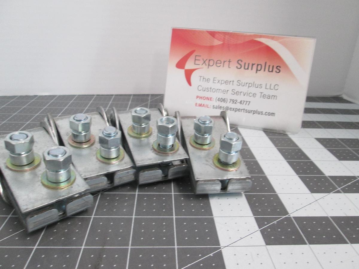 Used Flexco Style 160/066 Bolt Hinged Mechanical Conveyor Belt Fastener Splice Lot 4