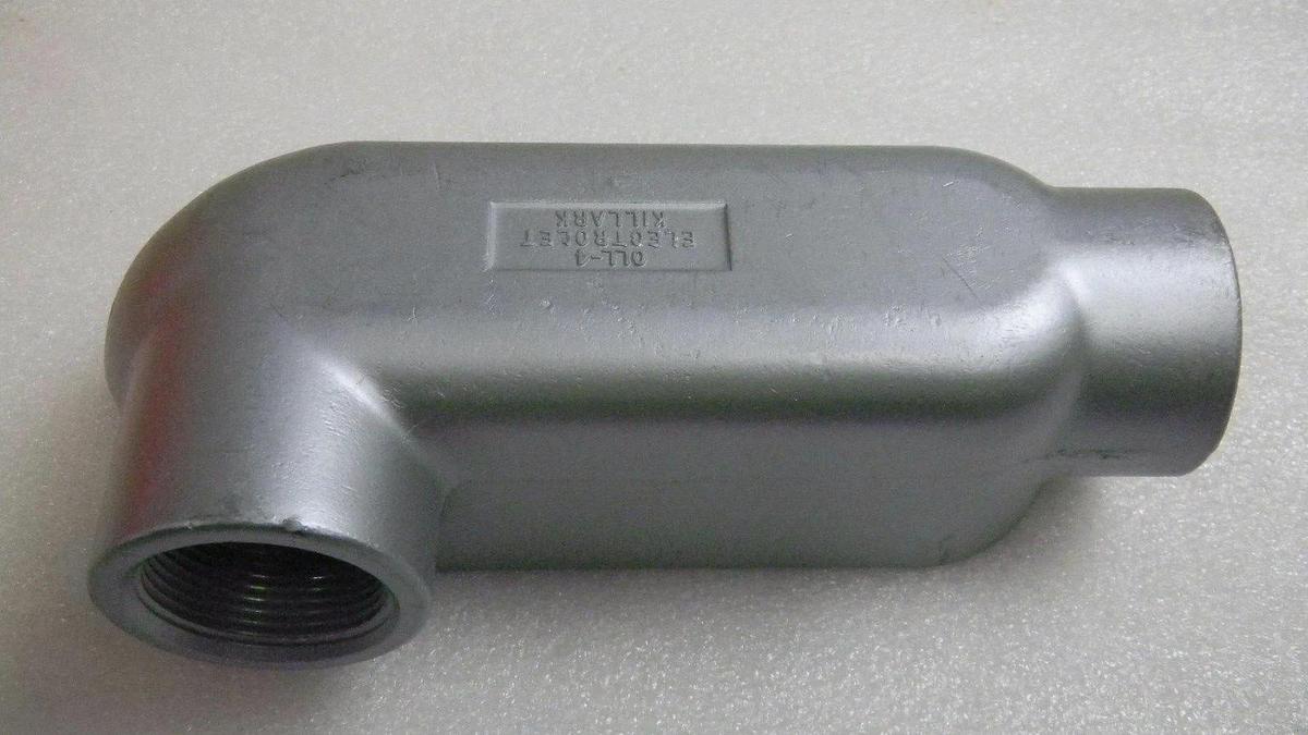 Used Killark 0LL-4 O-Series Conduit Body, 1 1/4", NIB