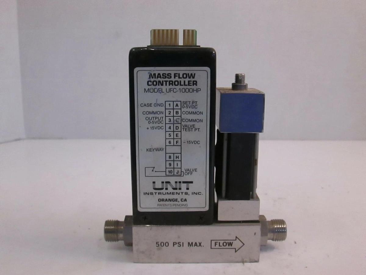Used Unit UFC-1000HP Mass Flow Controller MFC, HCL, 500 SCCM