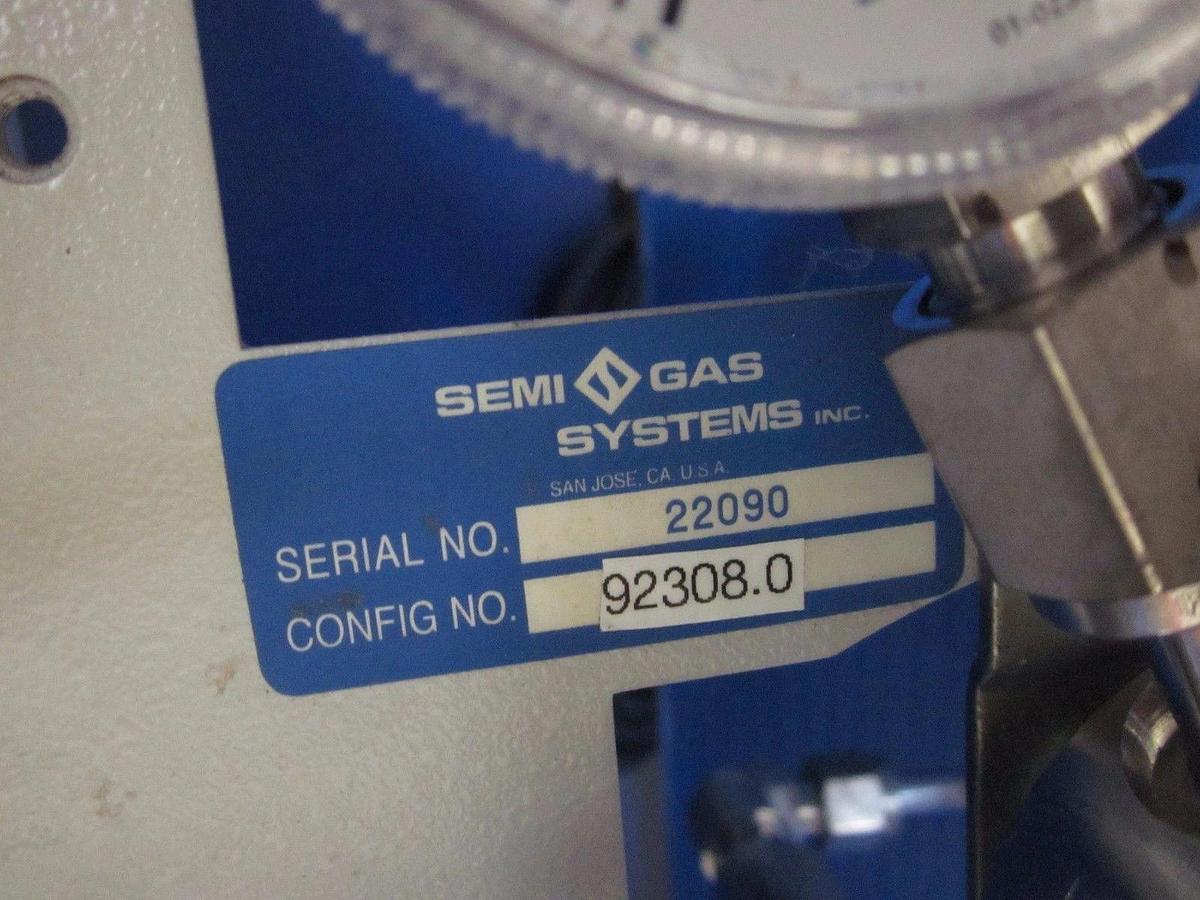 Used Semi Gas High Purity Gas Panel, Refurbished, Tested, CGA 320,