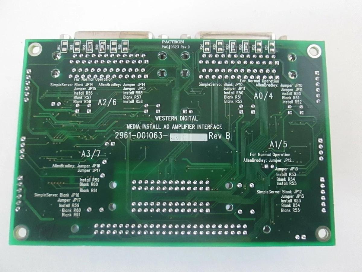 Used Western Digital, Media Install Ad Amplifier Interface, 2961-001063, Used