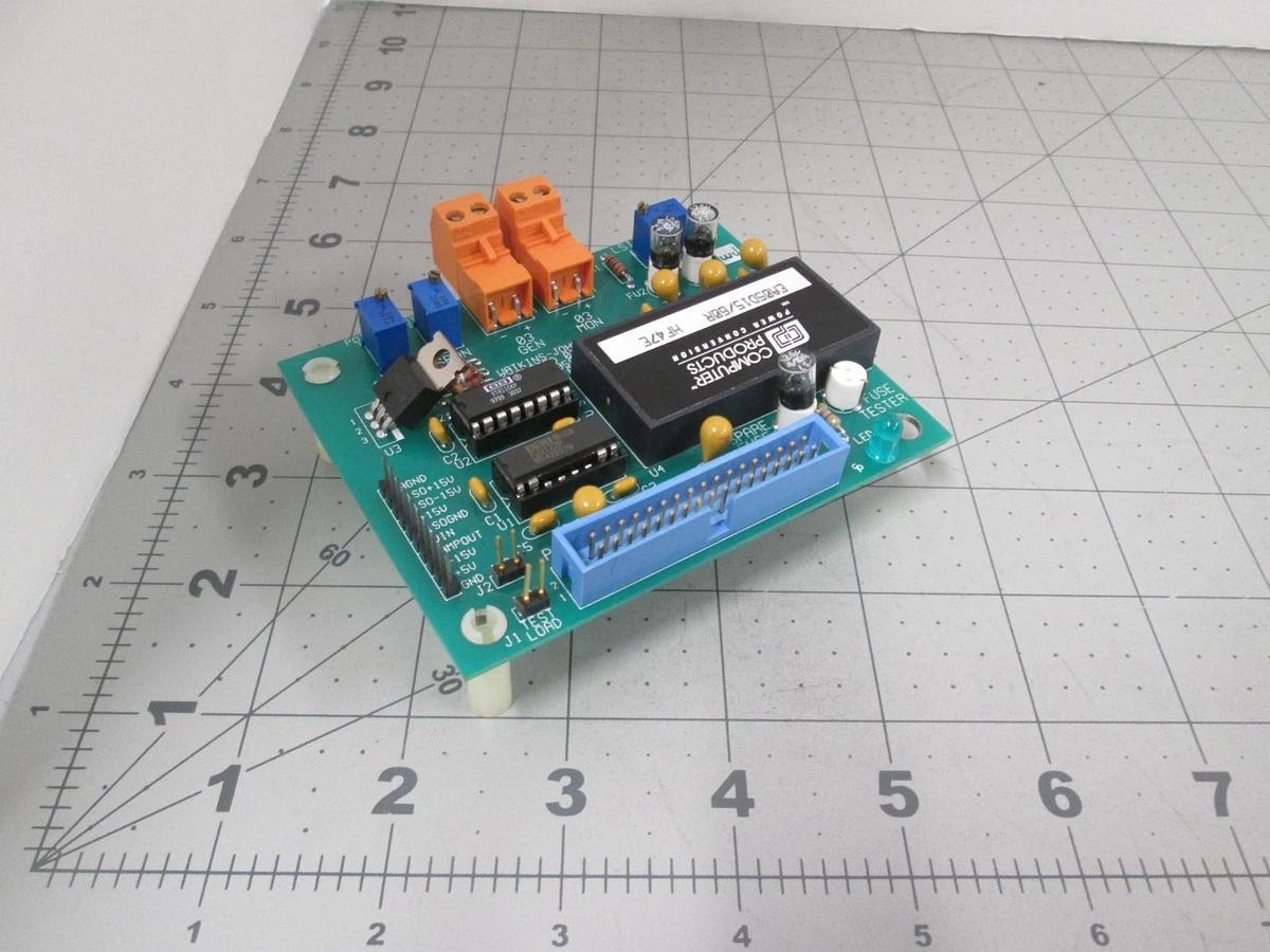 Watkins Johnson, 907960-001R, Isolated Interface PCB Assy, New
