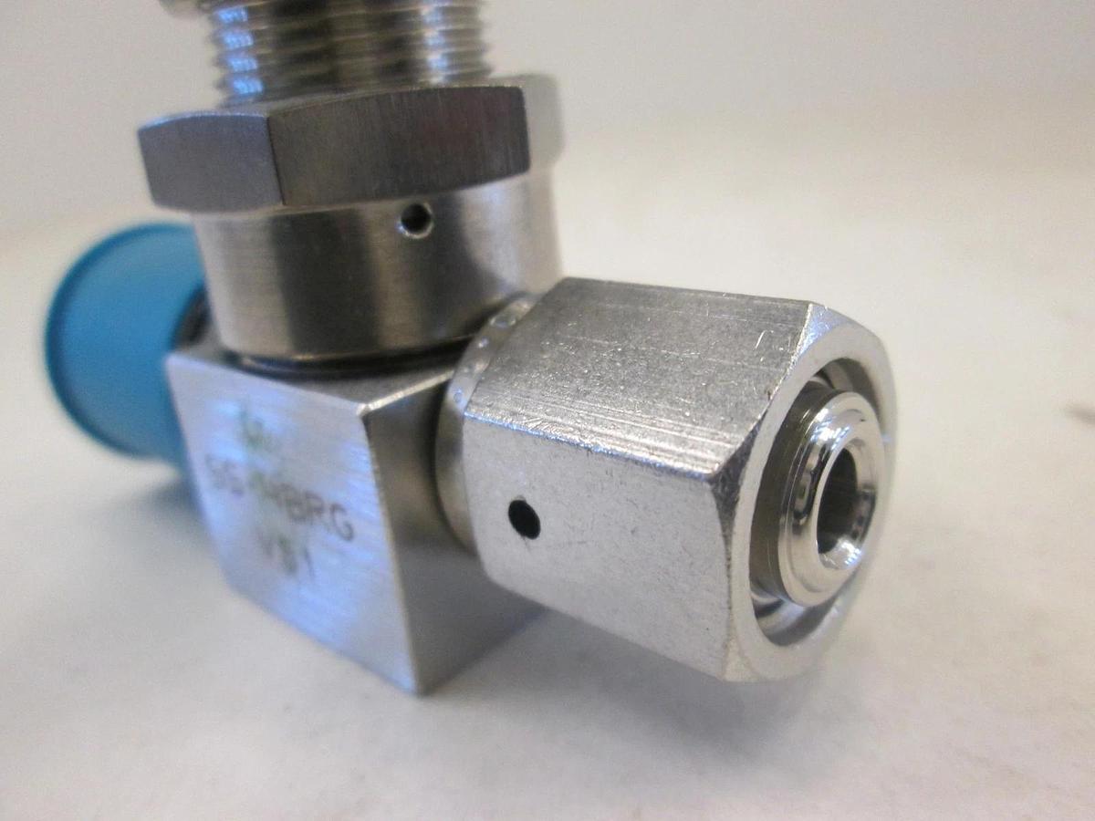 Used Swagelok, SS-4BRG-V51, 1/4", Manual Diaphragm Valve, Used