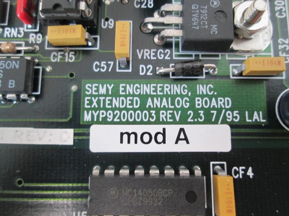 Semy Engineering, MYP9200003, Extender Analog Board, PCB Assy, New