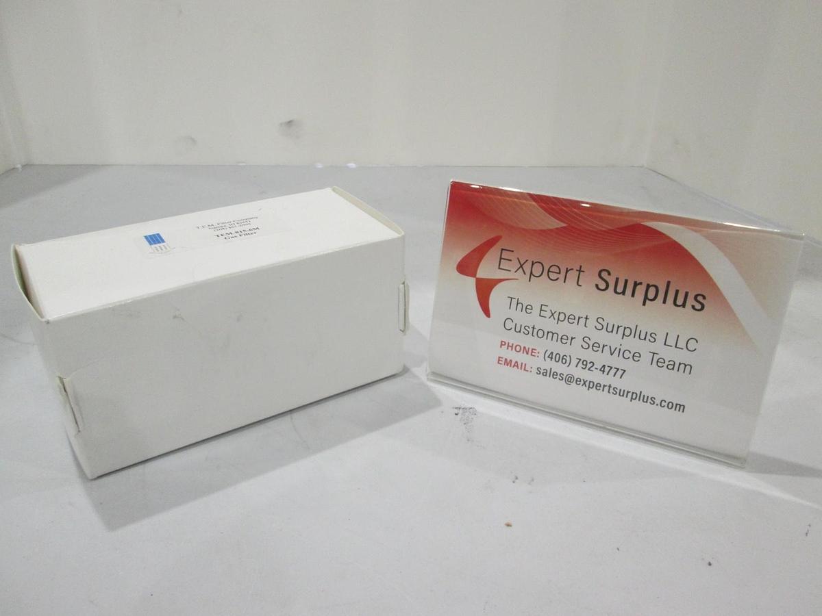 T.E.M., TEM-815-6M, Gas Filter, New Teflon, 300 slpm, 1/2 mvcr face fitting