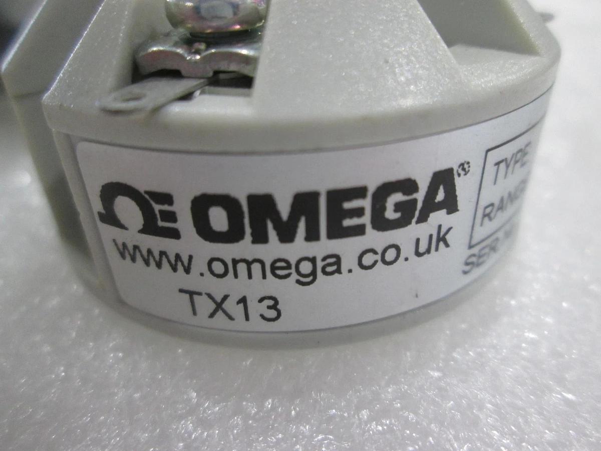 Used Omega, T/C K, 0-1000C Range, Thermocouple Temperature Transmitter Used, Lot of 3