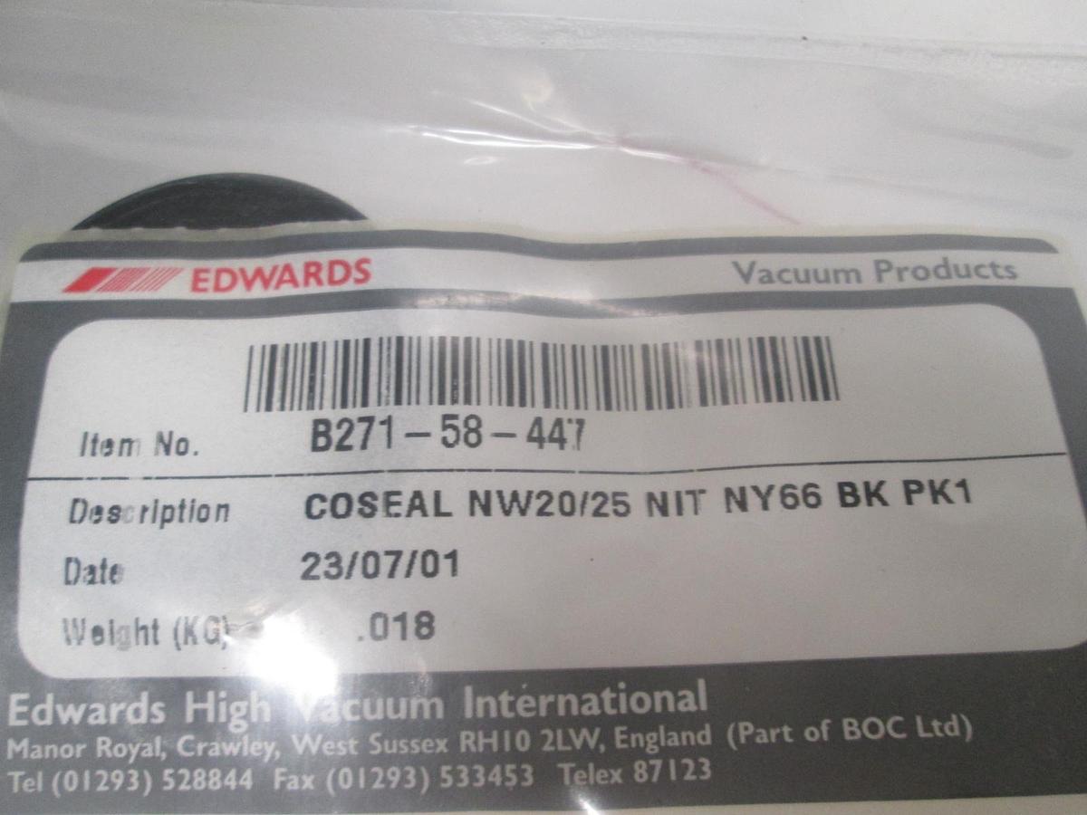Used Boc Edwards, Fitting Pack MF30 w/ Coseal and Clamp Kit, New