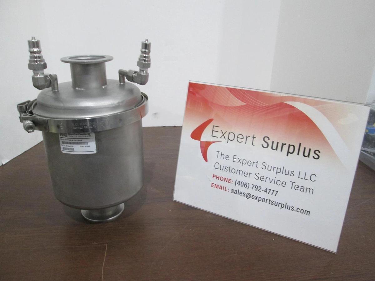Used Nor-Cal Products, FTWS-6-2002-NWB, Coaxial Metal Sieve Foreline Trap, Used
