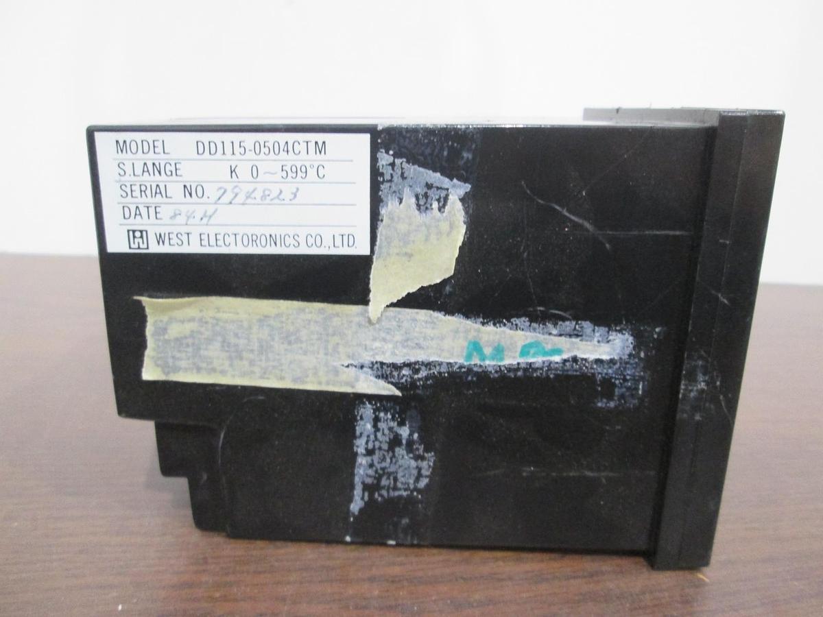 Used West Electronics, DD115-0504CTM, Temperature Controller, Used