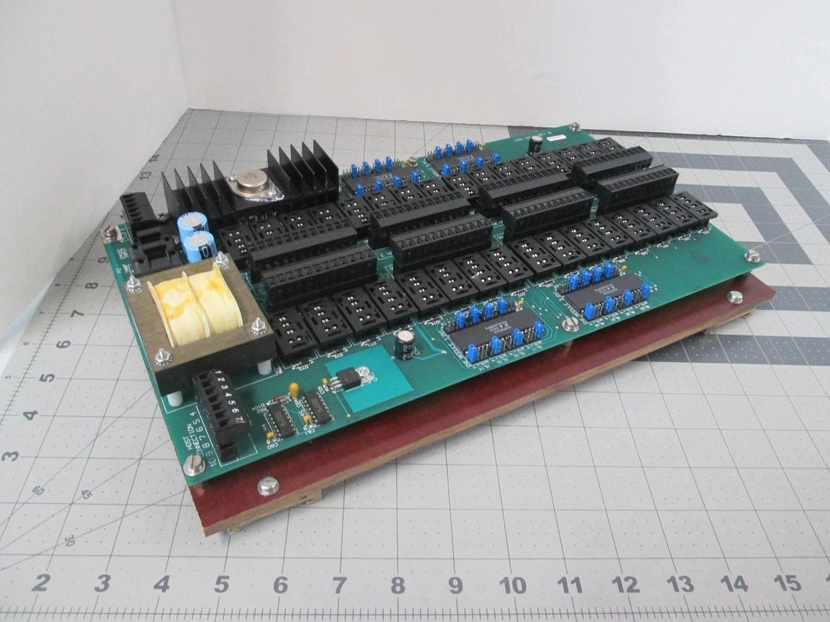 Bacharach, Model 6805, 8-Channel Backplane PCB Assy, New