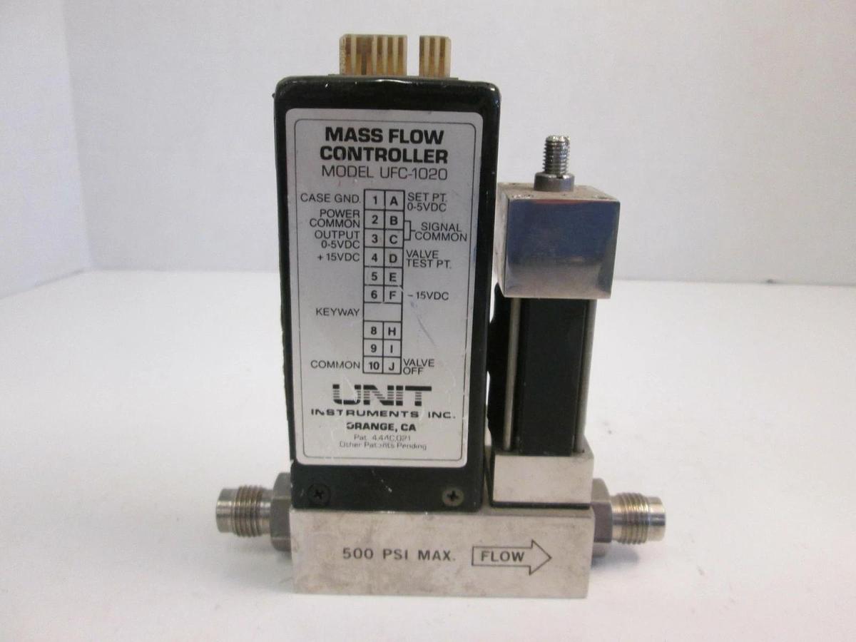 Used Unit UFC-1020 Mass Flow Controller MFC, CHCL3, 20 SCCM