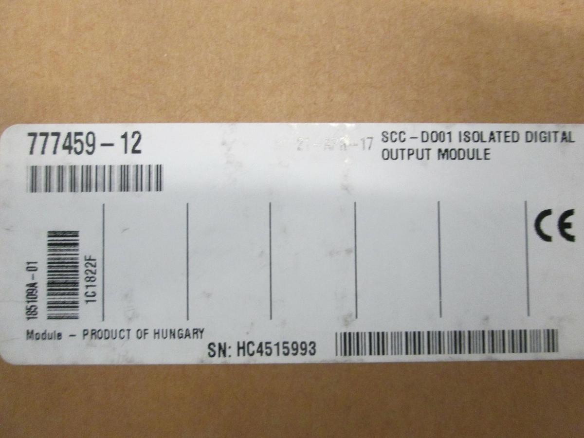 National Instrument, 777459-12, SCC-DO01 Isolated Digital Output Module, New