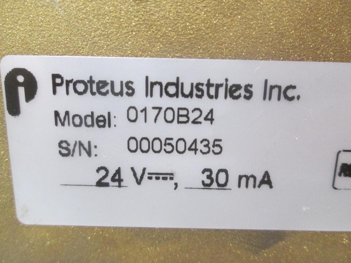 Proteus Industries Inc., 0170B24, 100 Series Flow Switch w/ Manual, New