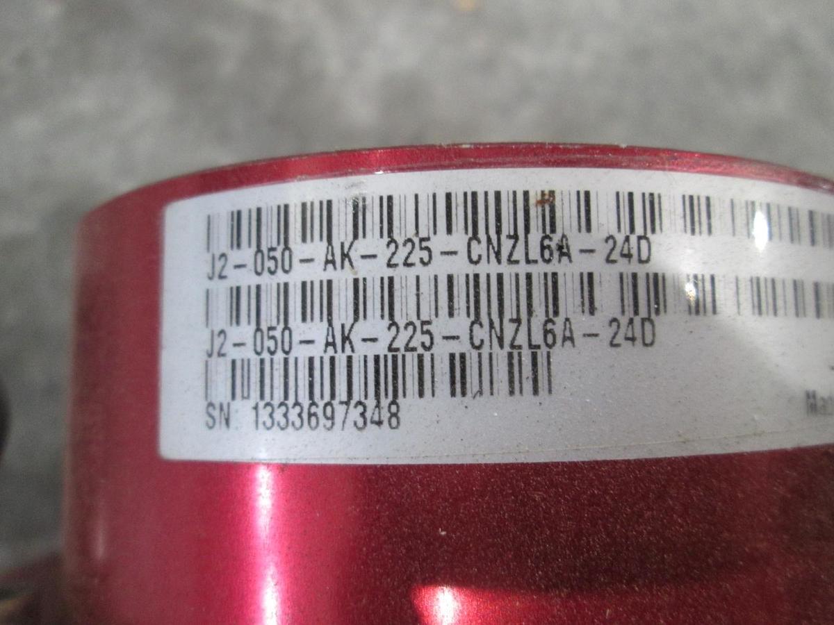 Used MKS Throttle Valve, J2-050-AK-225-CNZL6A-24D w/ Predyne Valve, Used