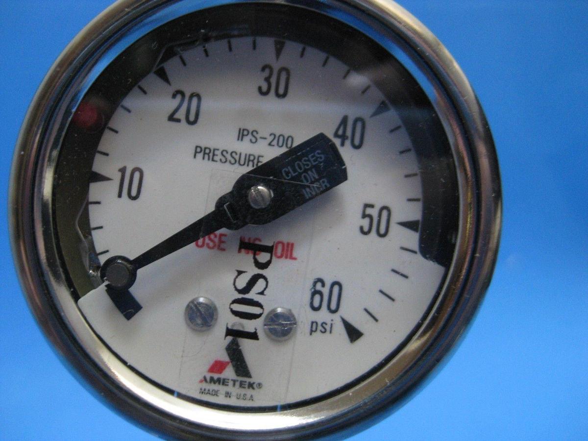Veriflo 959100W3PFSFMM Tied Diaphragm Regulator w/ 0-60 psi IPS, Used