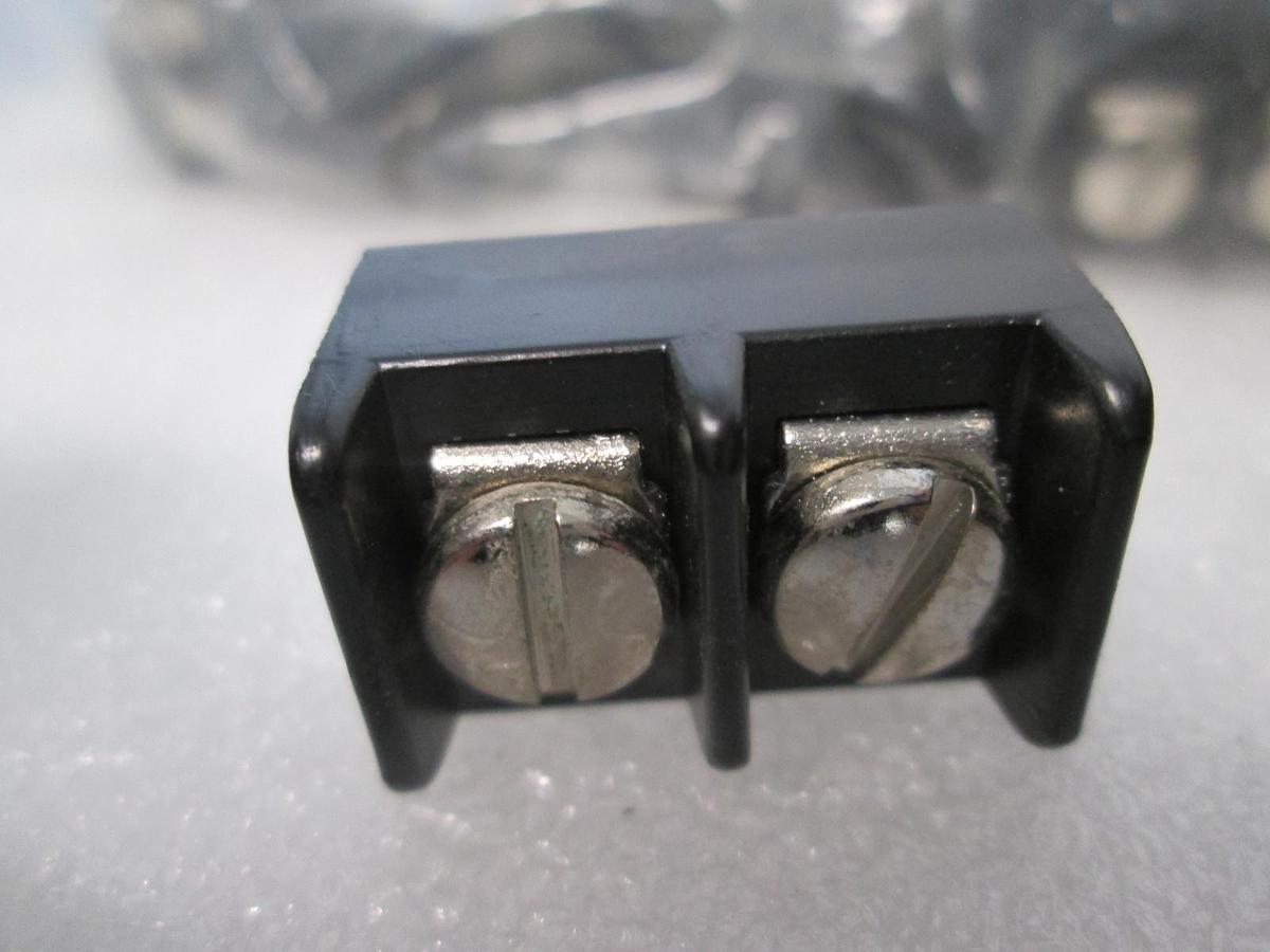 Used Kulka, 119-7081, 2 Position Single Row Terminal Barrier, New, Lot of 25