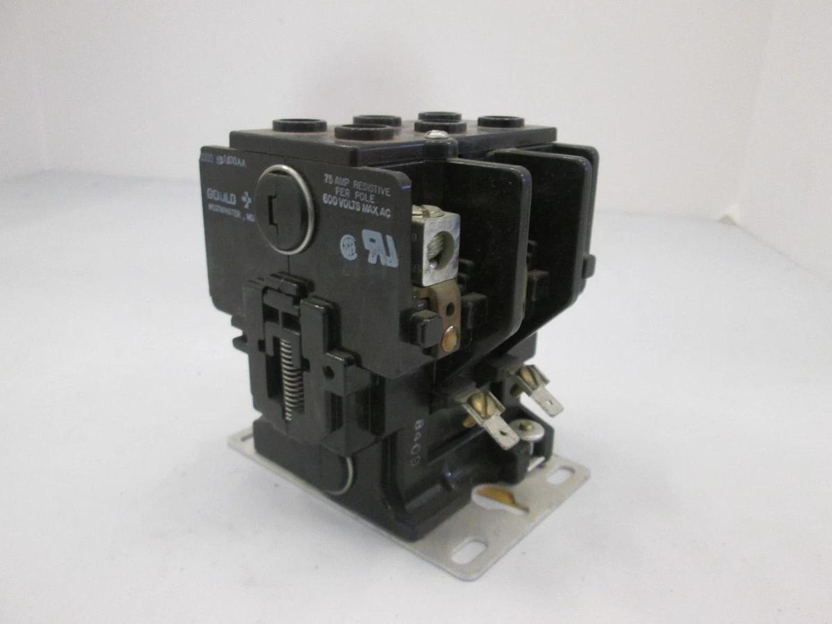 Used Gould, EBA630AA, Contactor, 75A, 600V, Used