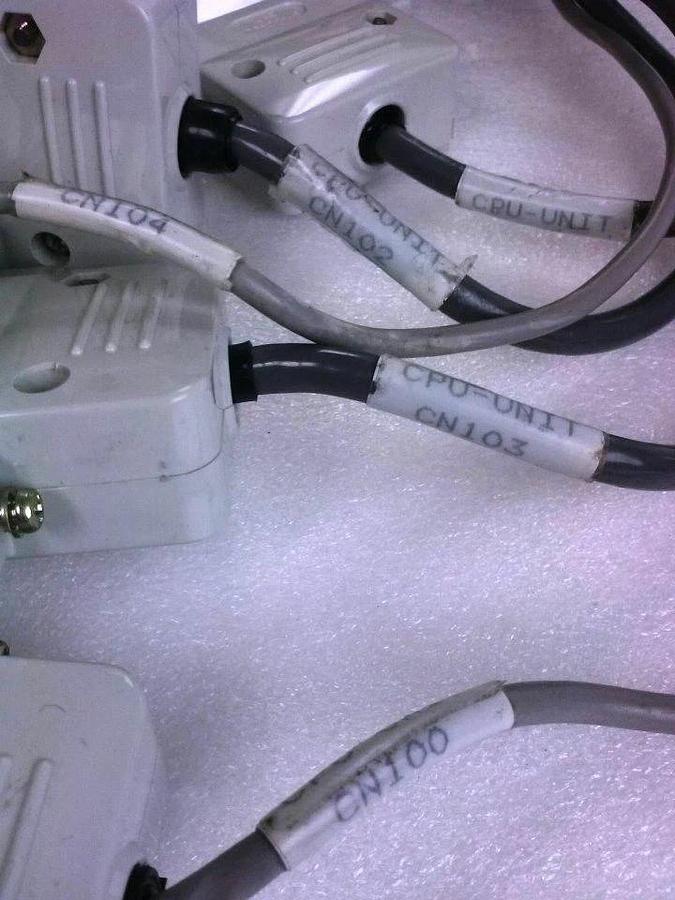 Used TEL Tokyo Electron CN100 Interface Cables for SBC-900 Controller Unit, Used