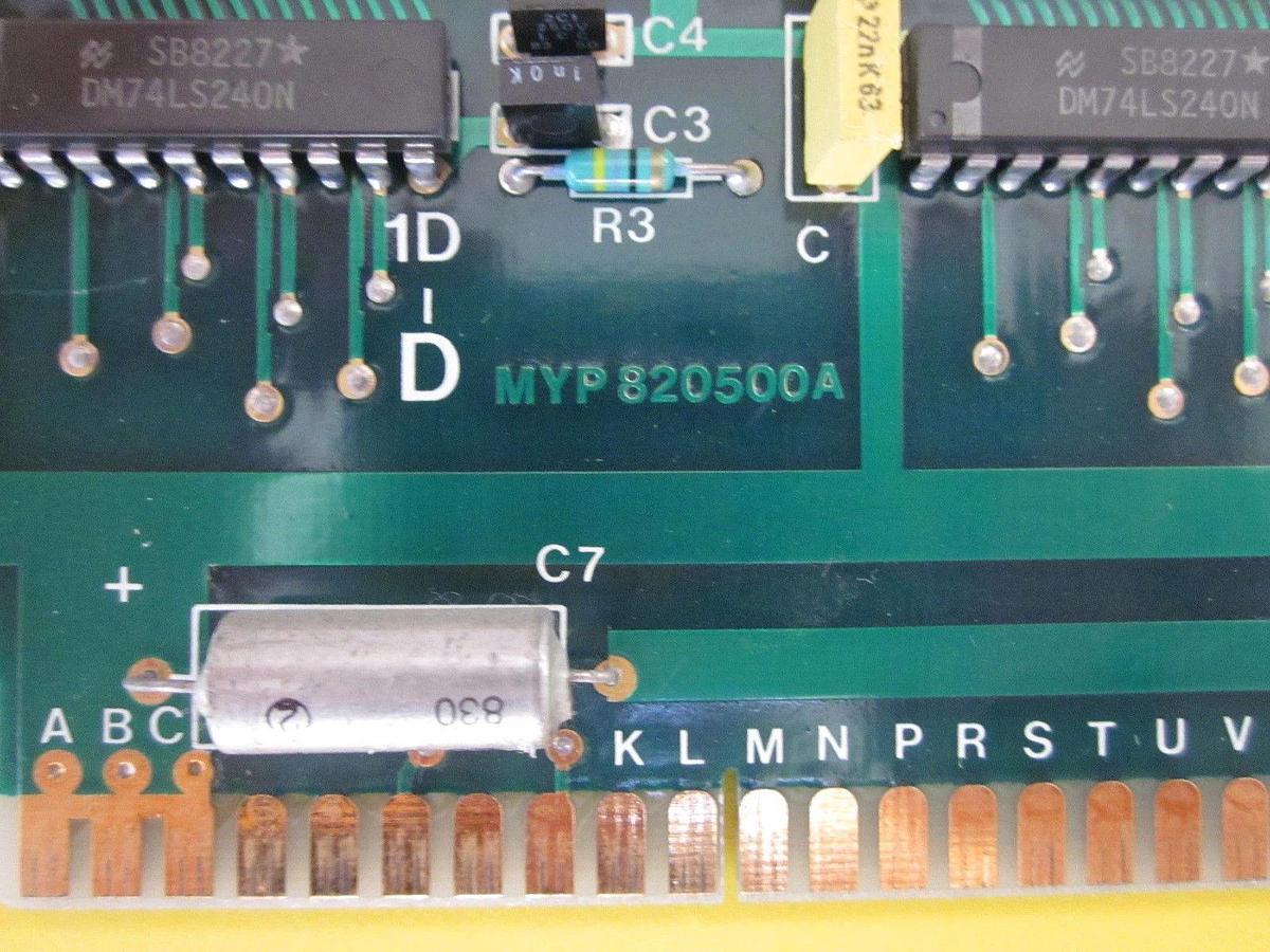 Used Semy Engineering MYP 820500A Board, Used