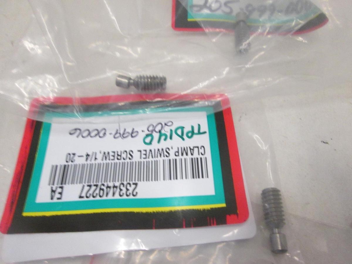 CARR LANE MANUFACTU, CL-2-SSC-S, CLAMP,SWIVEL SCREW, 1/4-20 x 3/4, New, Lot of30