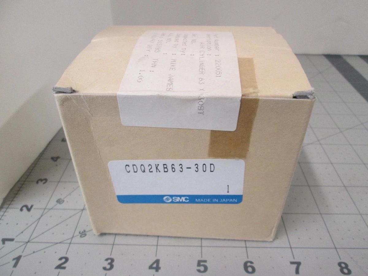 SMC, CDQ2KB63-30D, Pneumatic Cylinder, New