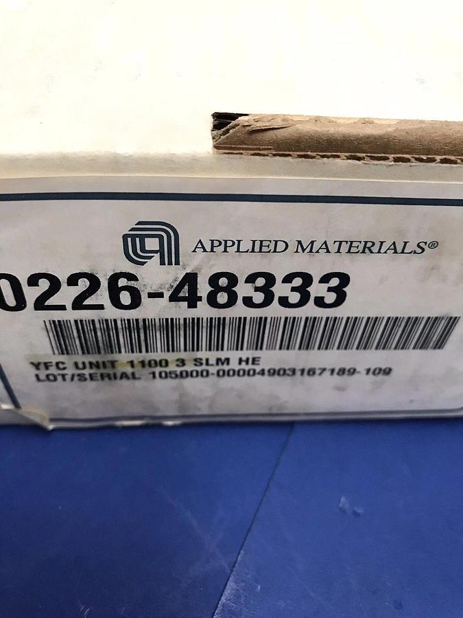 Used Unit UFC-1100A Mass Flow Controller He, 3 SLM, 15 Pin D-Connector Refurbished
