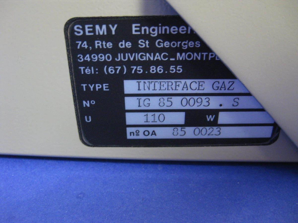 Used Semy Engineering Gas Interface PCB, MYP830400, w/ Type K Omega T/C