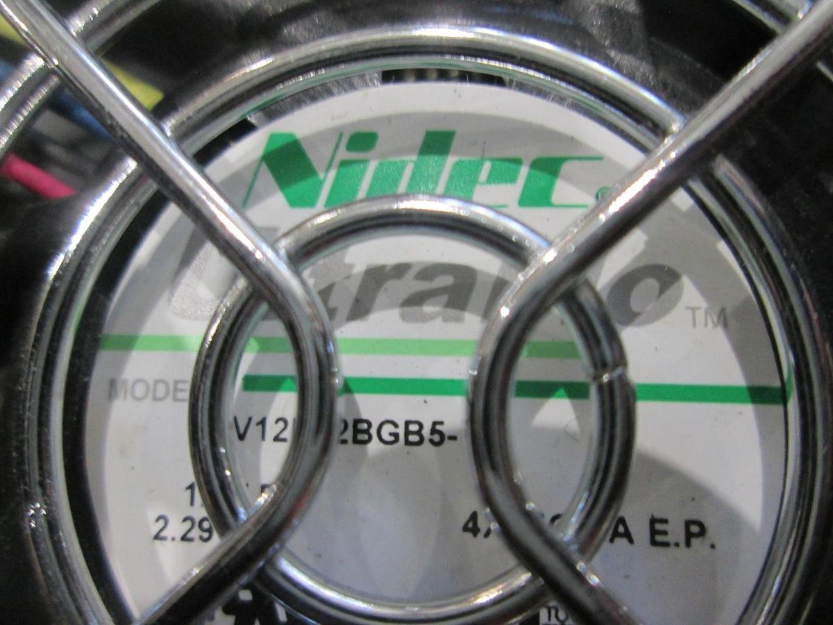 Used Nidec, Fan Case w/ 6 Fans V12E12BGB5, Used
