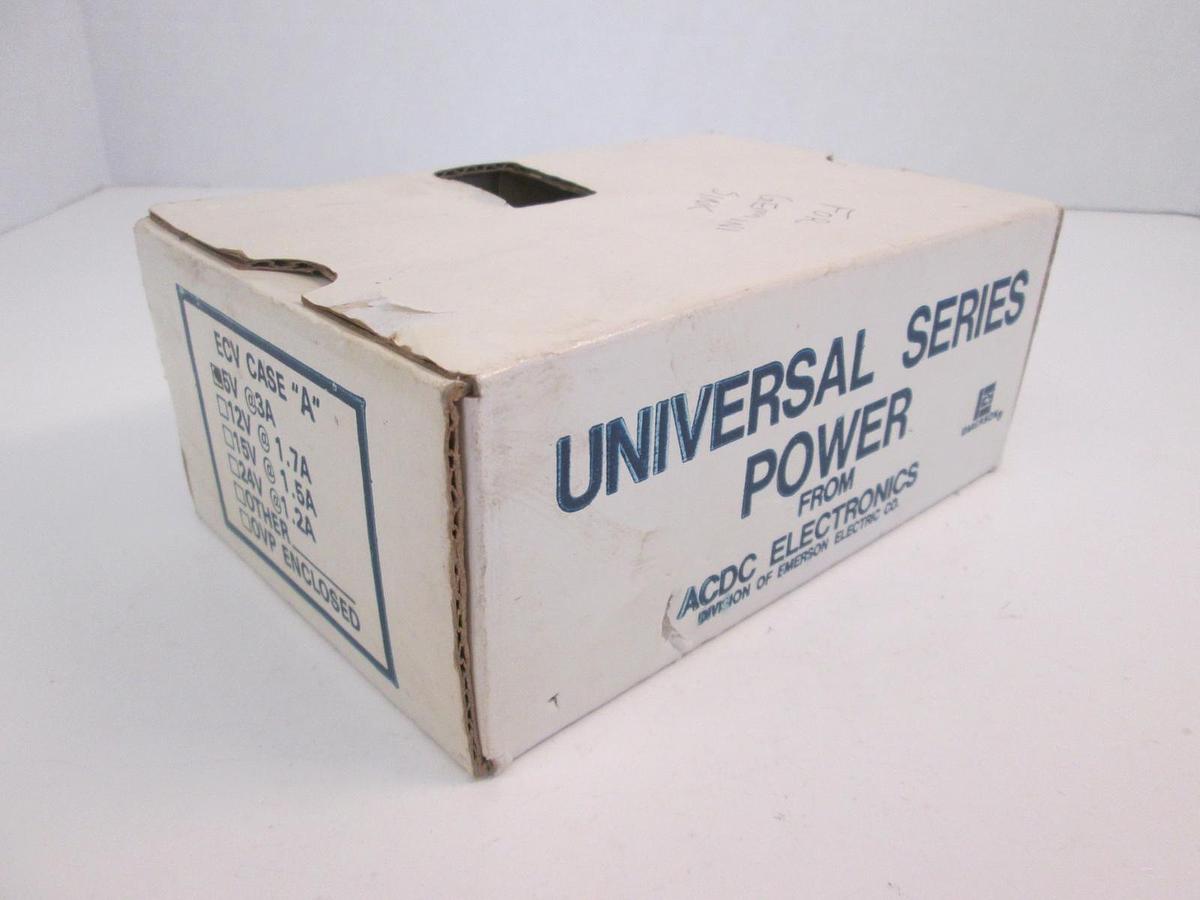 ACDC Electronics 5N3-1 Power Supply 5V @ 3A, New