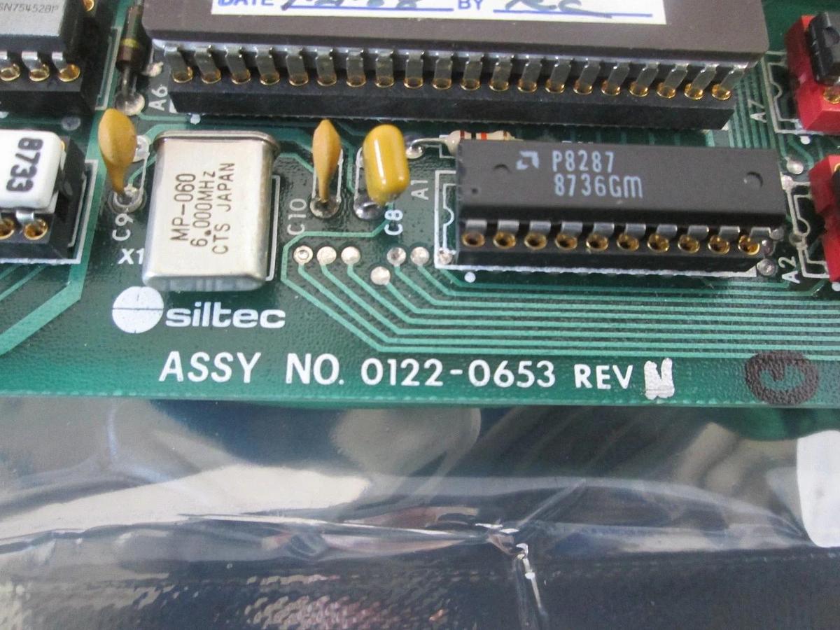 Watkins Johnson, Siltec, 0122-0653, PCB Module Control, New