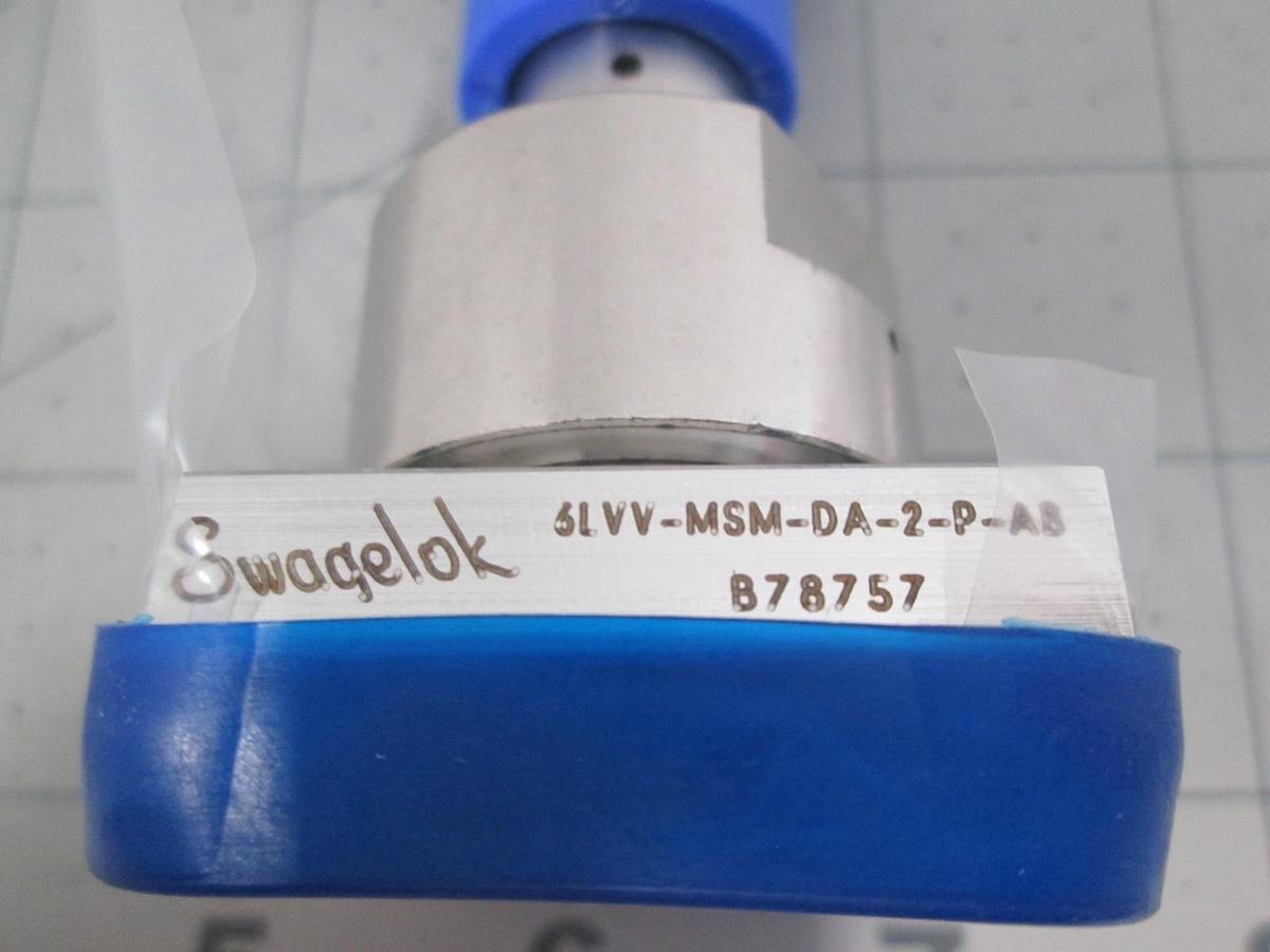Swagelok, 6LVV-MSM-DA-2-P-AB, Surface Mount 2-Port Valve, New