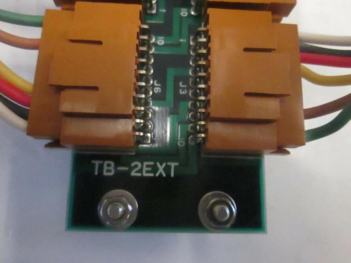Used 6 Position PCB Connector Assy, TB-2EXT, Used